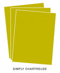 Perfect Match Simply Chartreuse Premium Cardstock (12 sheets)