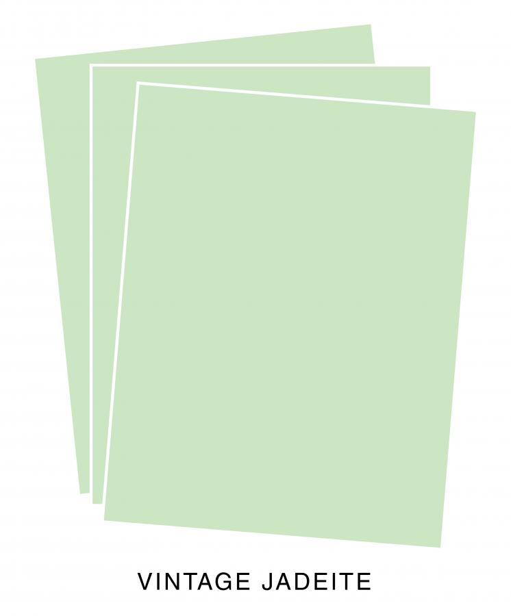 Perfect Match Vintage Jadeite Premium Cardstock (12 Sheets)