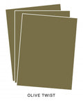 Perfect Match Olive Twist Premium Cardstock (12 Sheets)