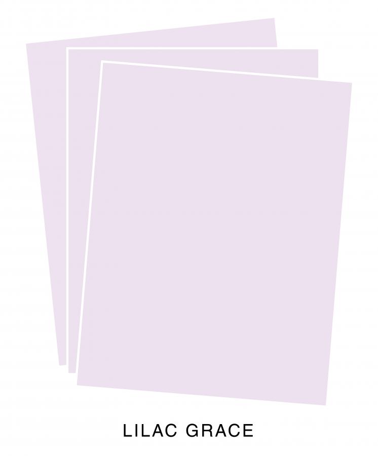 Perfect Match Lilac Grace Premium Cardstock (12 Sheets)