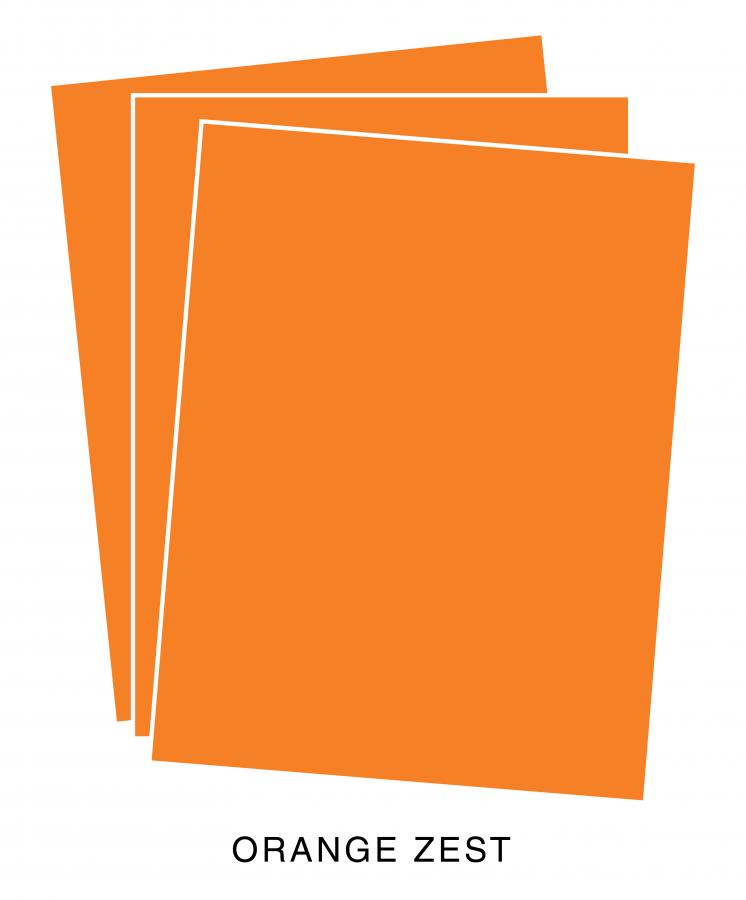 Perfect Match Orange Zest Premium Cardstock (50 sheets)
