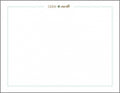 Polka Jotz - Blue "Take Note" Card Set