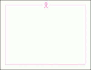 Pink Ribbon Post Card Set