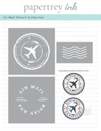 Air Mail Stencil Collection (set of 3)
