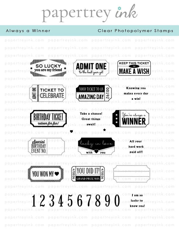 Always a Winner Stamp Set