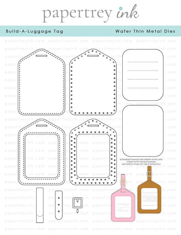 Build-A-Luggage Tag Die