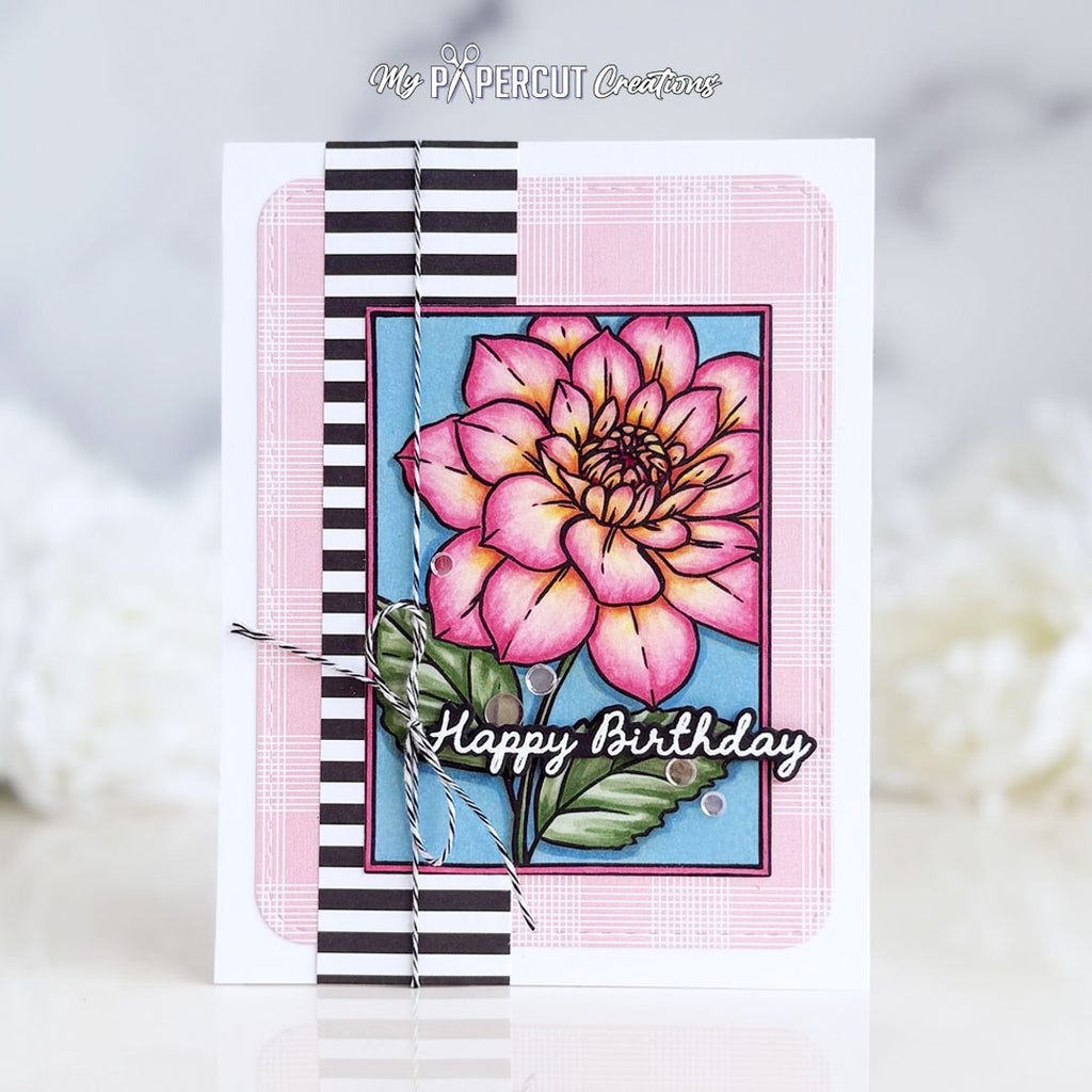 Framed In Flowers Stamp Set