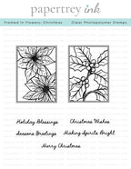 Framed In Flowers: Christmas Stamp Set
