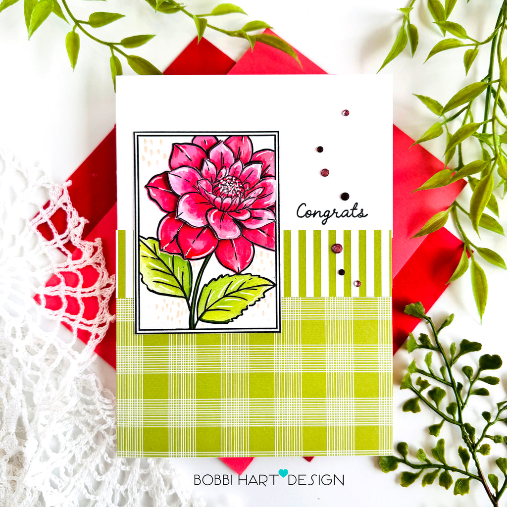 Framed In Flowers Stamp Set