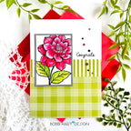 Framed In Flowers Stamp Set