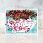 This is Big Sentiments: XL Happy Holidays Stamp Set