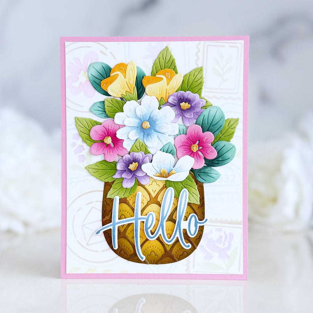 This is Big Sentiments: Hello Stamp Set