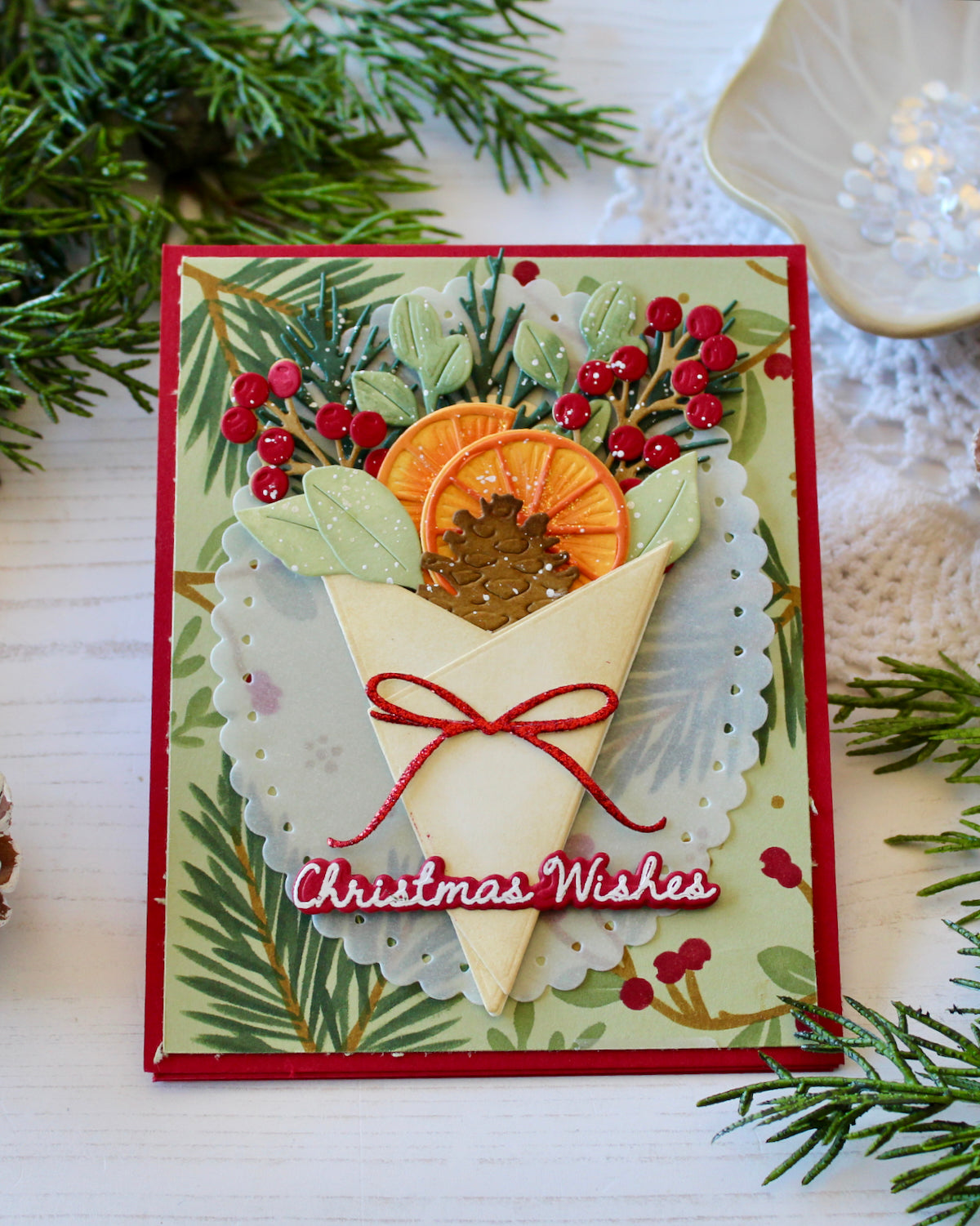 Into the Blooms: Holiday Bouquet Die
