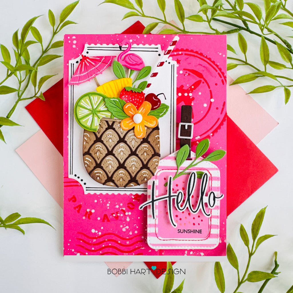 This is Big Sentiments: Hello Stamp Set