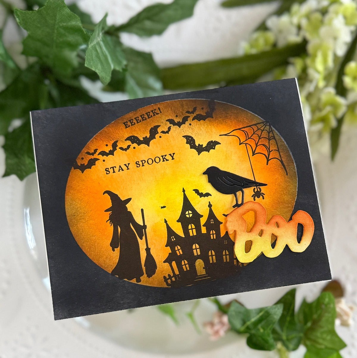 Halloween Silhouettes Stamp Set