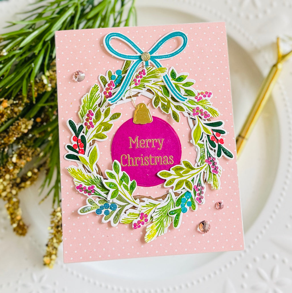 Holiday Wreath Stamp Set
