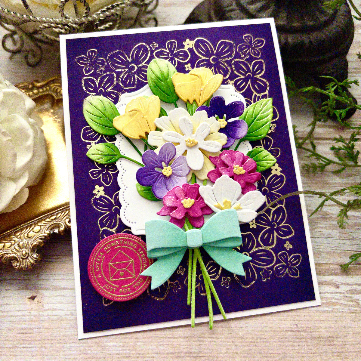 Into the Blooms: Mixed Bouquet Die