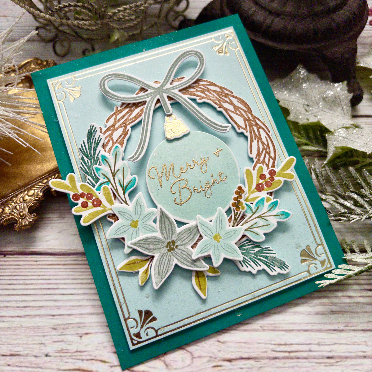 Holiday Wreath Stamp Set