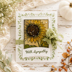 Framed In Flowers Stamp Set
