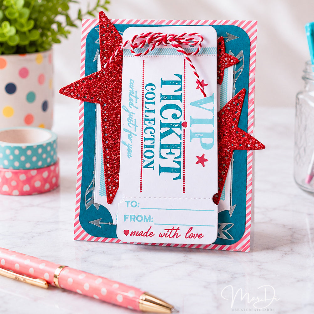 VIP Ticket Collection: On the Cover Stamp Set
