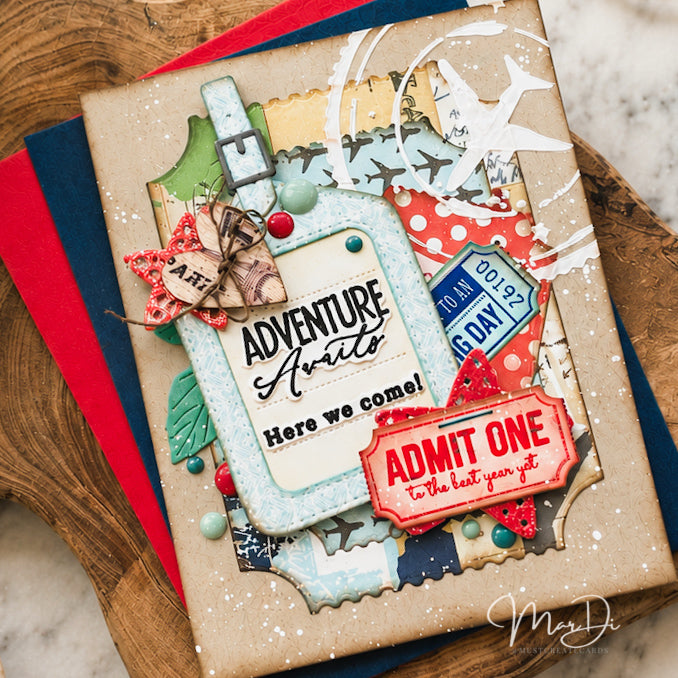 Build-A-Luggage Tag Die