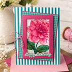Framed In Flowers Stamp Set