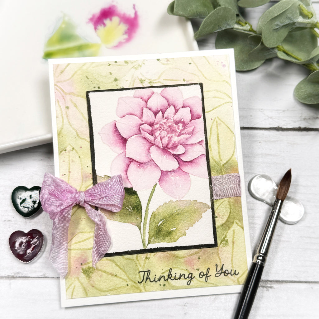 Framed In Flowers Stamp Set