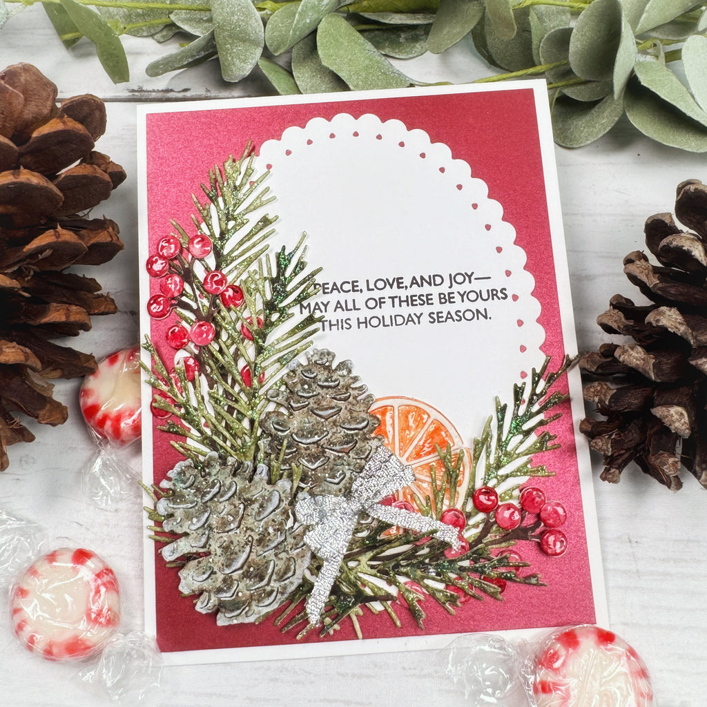 This is Big Sentiments: XL Happy Holidays Stamp Set