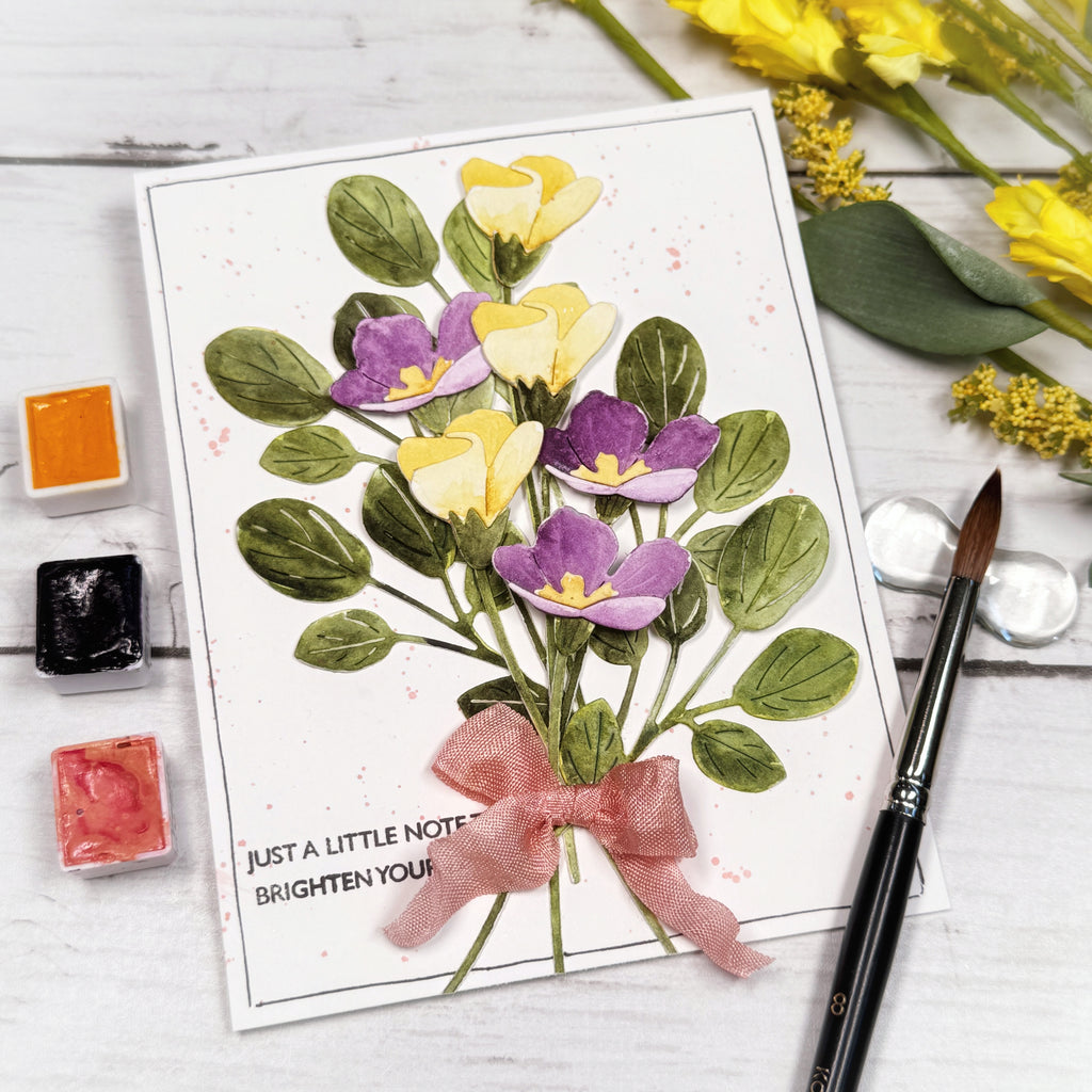 This is Big Sentiments: Hello Stamp Set