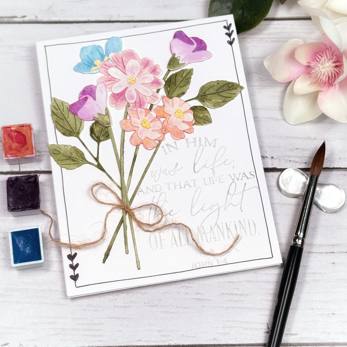 Into the Blooms: Mixed Bouquet Die