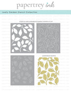 Leafy Garden Stencil Collection (set of 3)