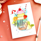 This is Big Sentiments: Hello Stamp Set