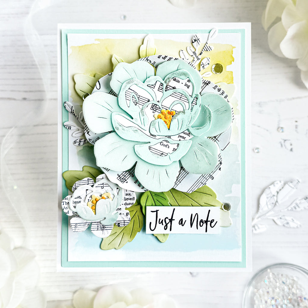 Big Blooms: Elegant Rose Die