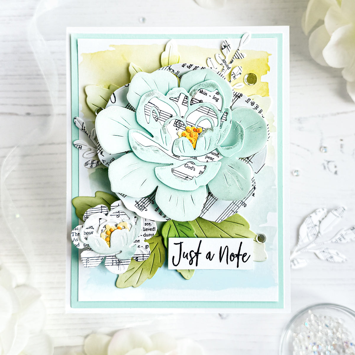 Big Blooms: Elegant Rose Die