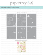 Postage Stencil Collection (set of 6)