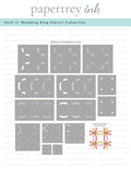 Quilt It: Wedding Ring Stencil Collection (set of 14)