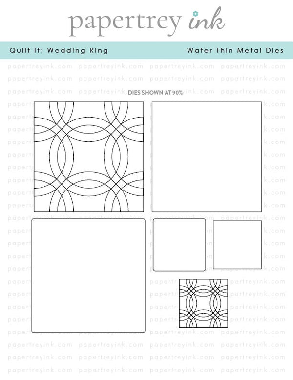 Quilt It: Wedding Ring Die