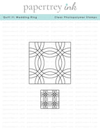 Quilt It: Wedding Ring Stamp Set