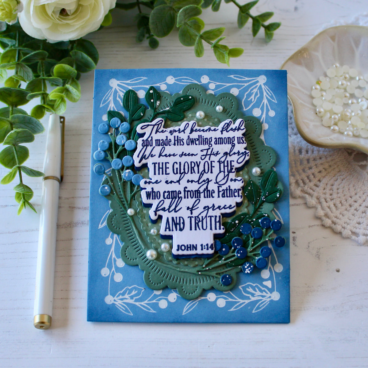 Reflections: John 1:14 Mini Stamp Set