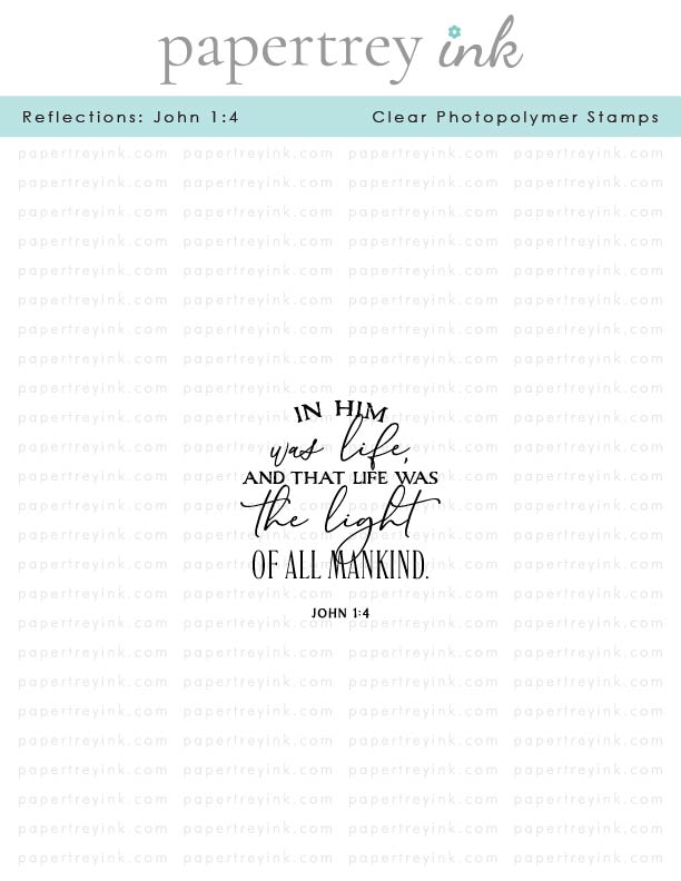 Reflections: John 1:4 Mini Stamp Set