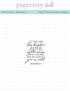 Reflections: Matthew 6 Mini Stamp Set