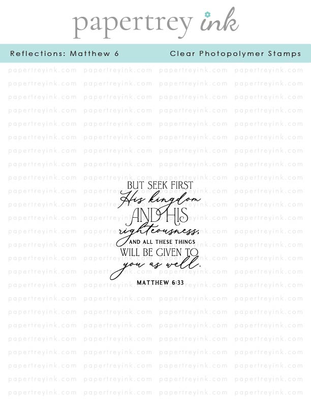 Reflections: Matthew 6 Mini Stamp Set