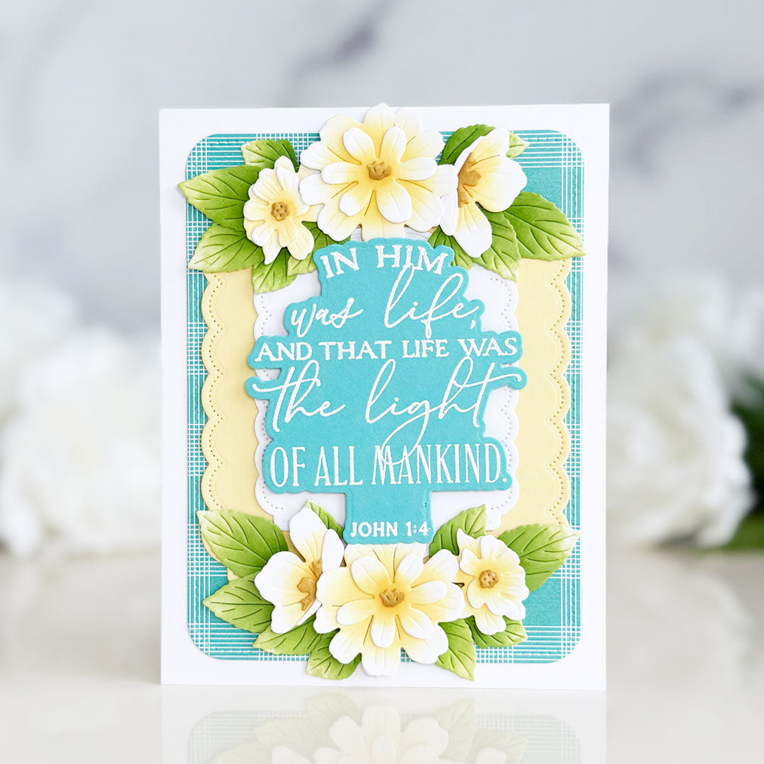 Reflections: John 1:4 Mini Stamp Set