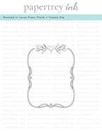 Rooted In Love Press Plate + Frame Die