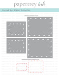 Stacked Mail Stencil Collection (set of 4)