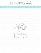 This is Big Sentiments: Hello Die