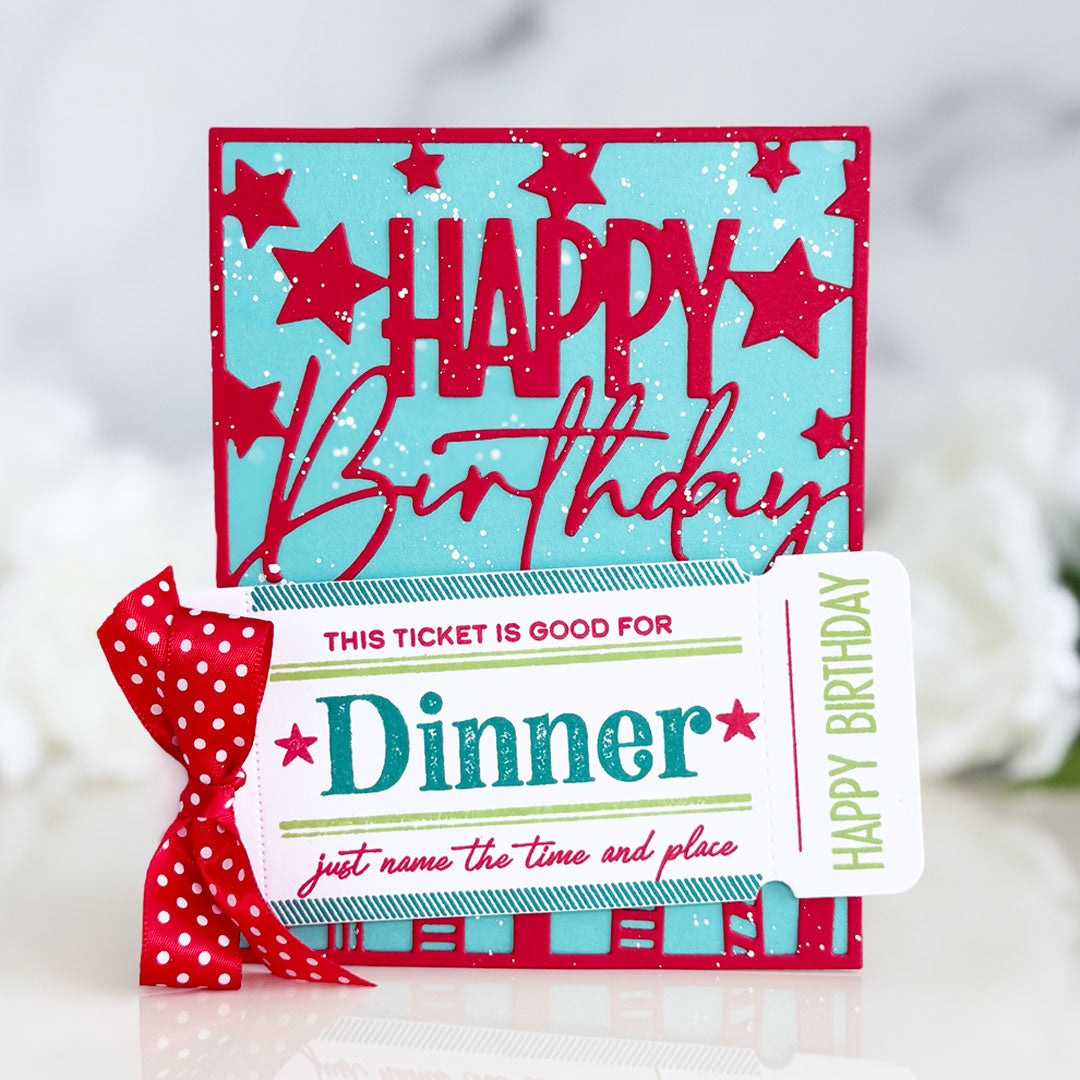VIP Ticket Collection: Dining Stamp Set