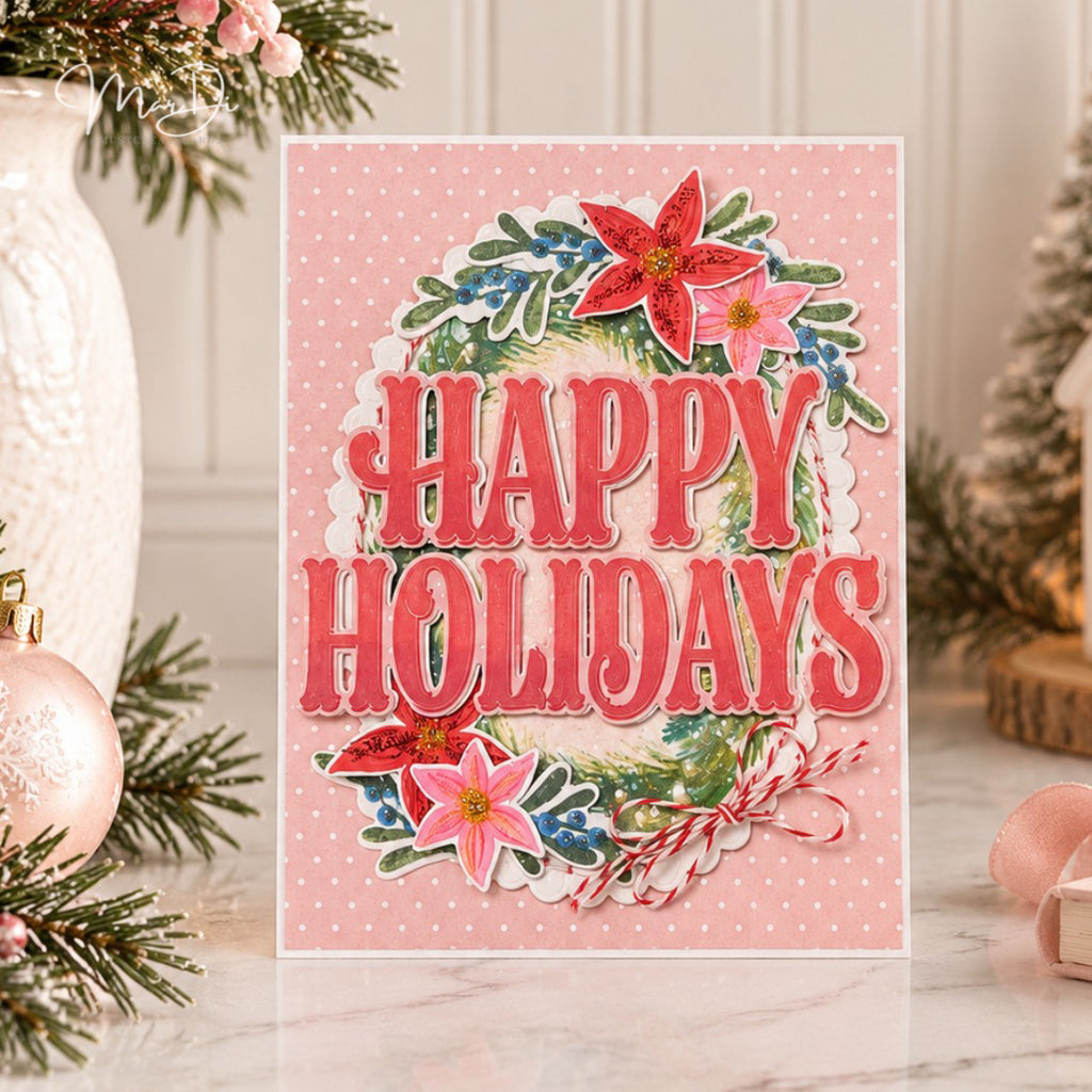 Holiday Wreath Stamp Set