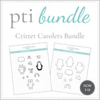 Critter Carolers Stamp Set + Die Bundle
