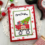 Holiday Wagon Stamp Set + Die Bundle